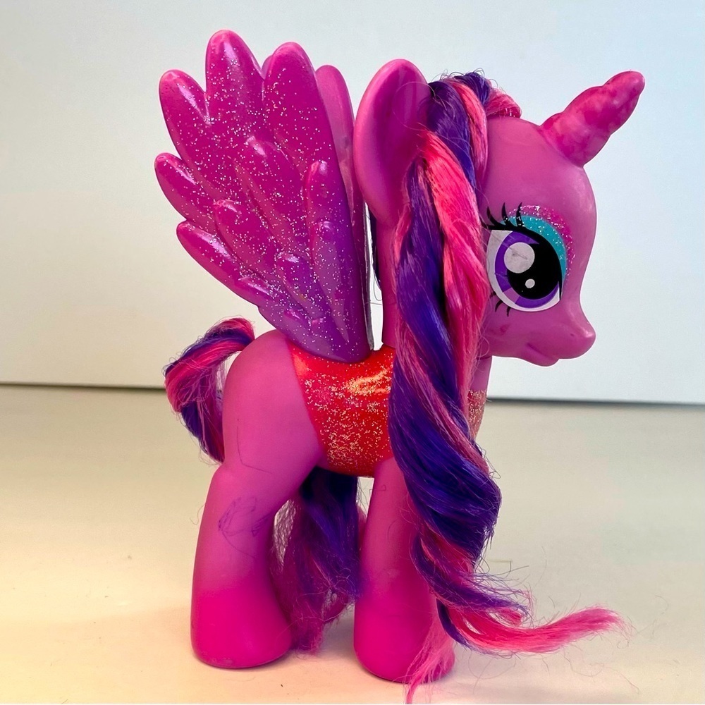 My Little Pony MLP Princess Twilight Sparkle Plaid Purple Unicorn 2010 G4